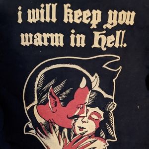 The Mountain VVitch Tee Shirt Med Black